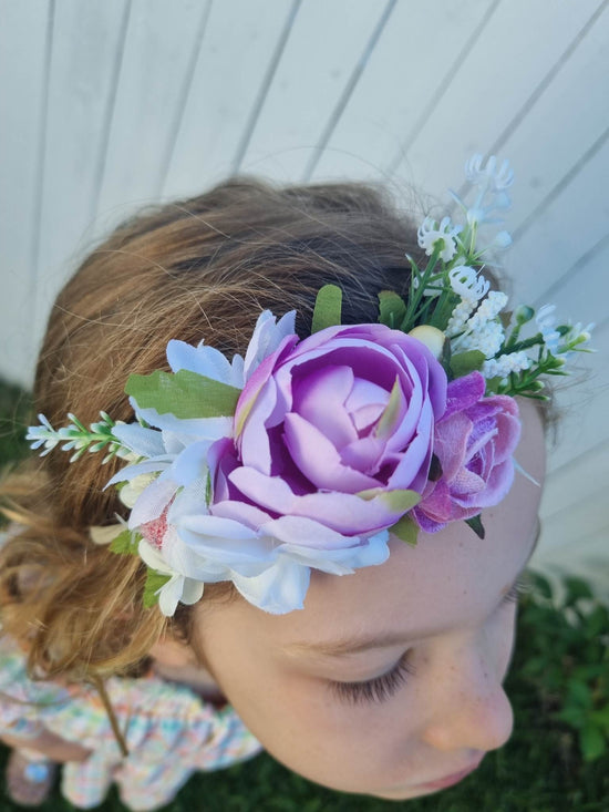 Load image into Gallery viewer, Flower Crown | Dot &amp;amp; Leopard 
